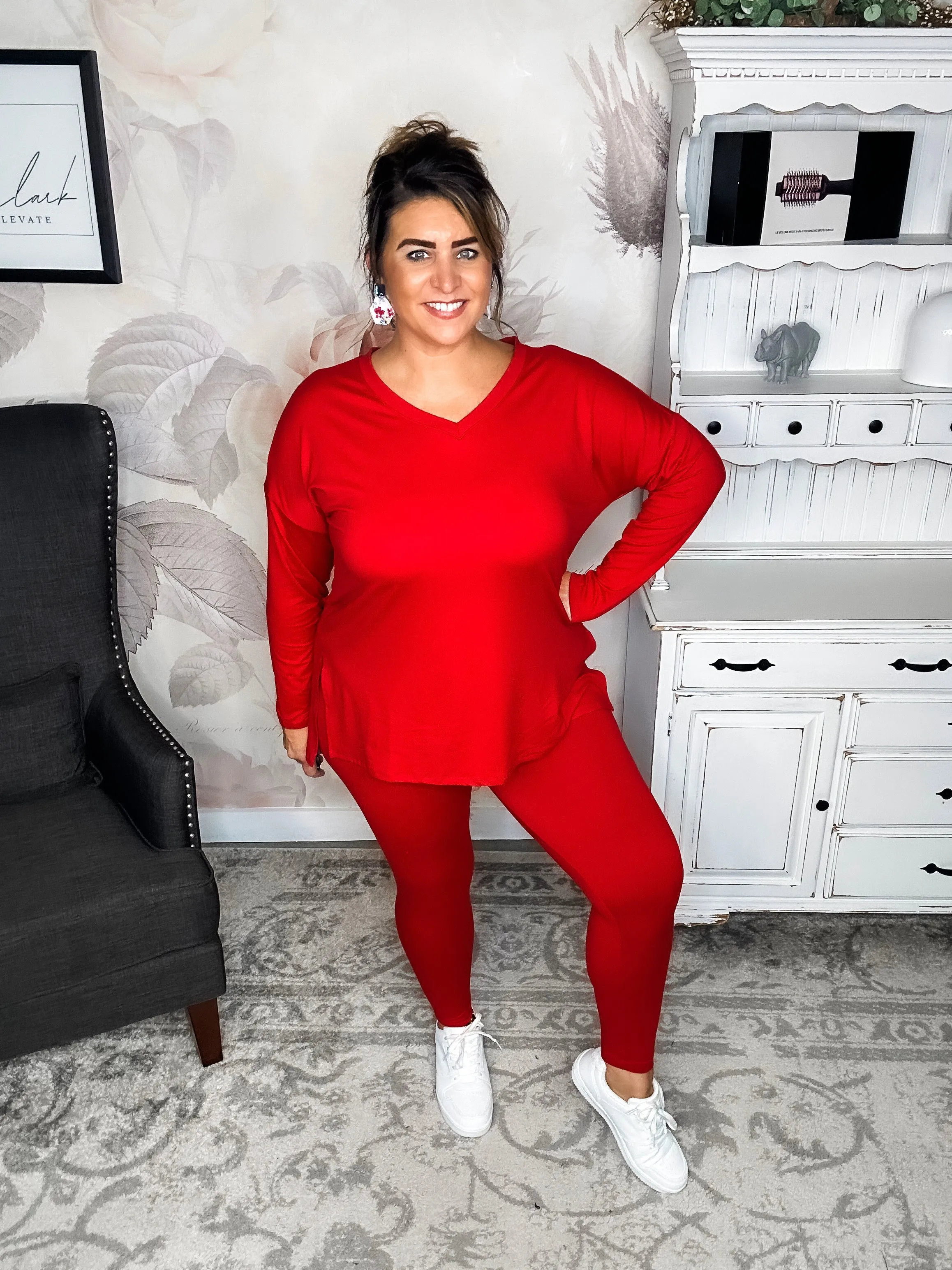 You Can't Resist This Loungewear Set - Ruby