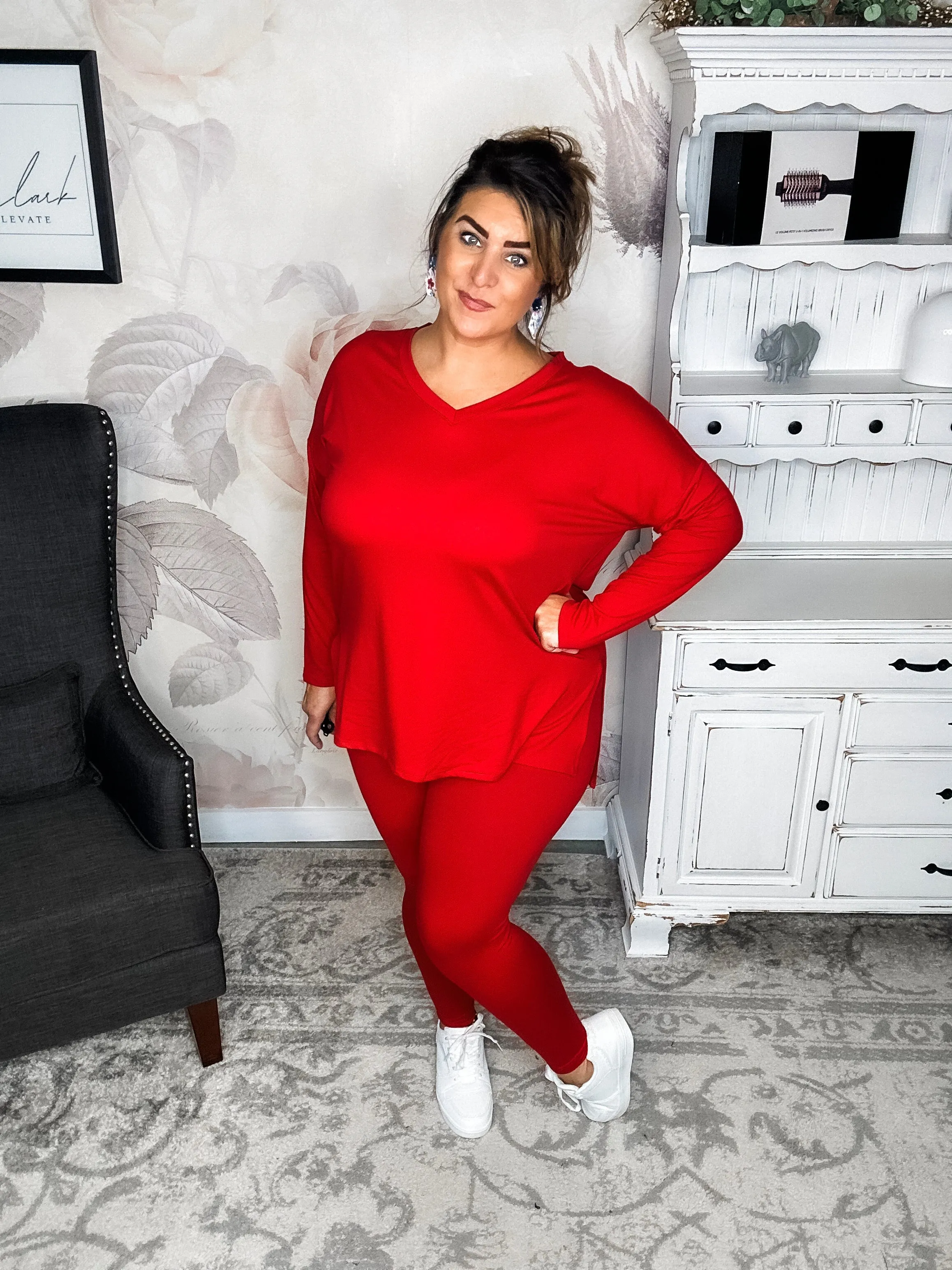 You Can't Resist This Loungewear Set - Ruby
