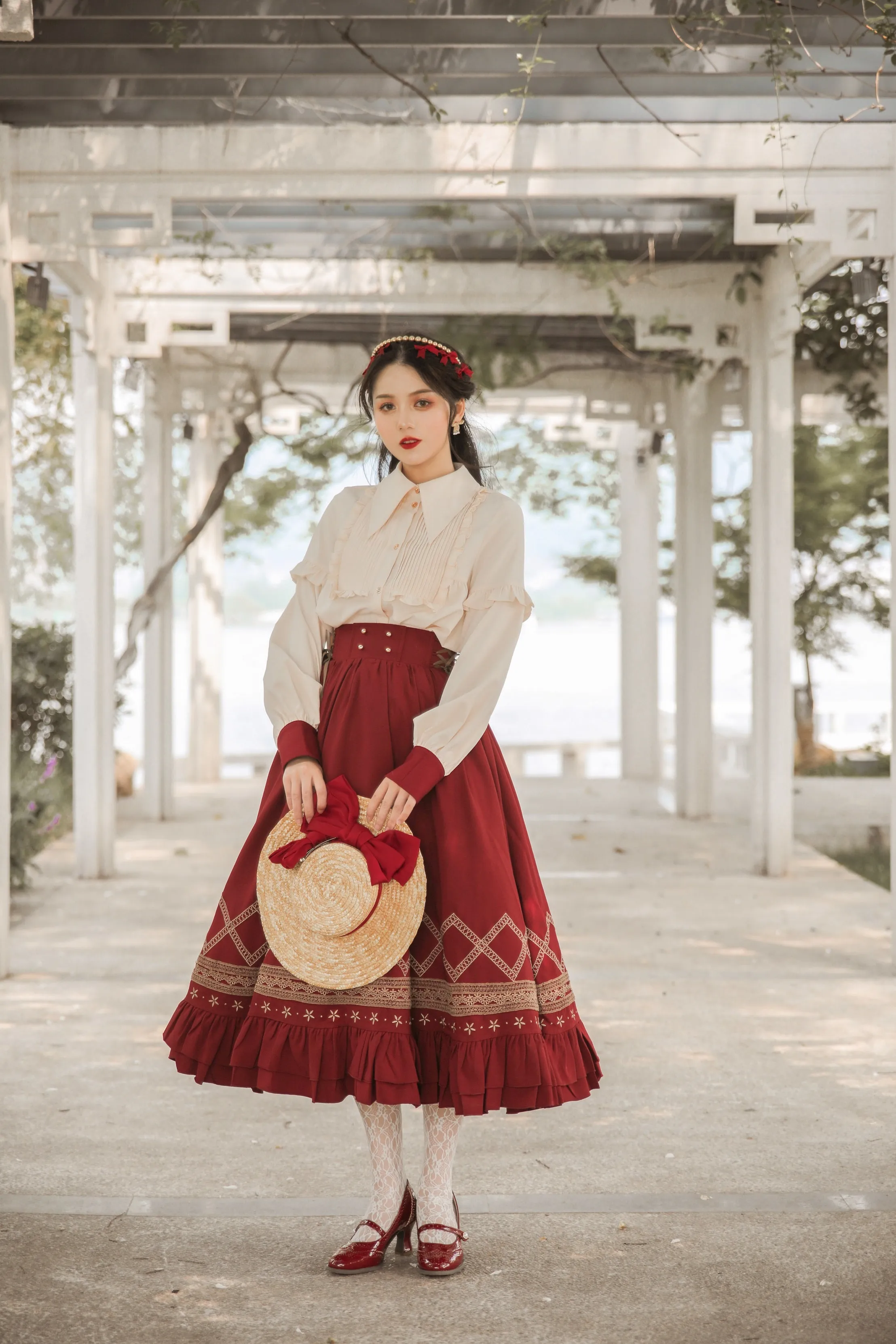 Yuan Su~Elegant Lolita Long Sleeve Blouse