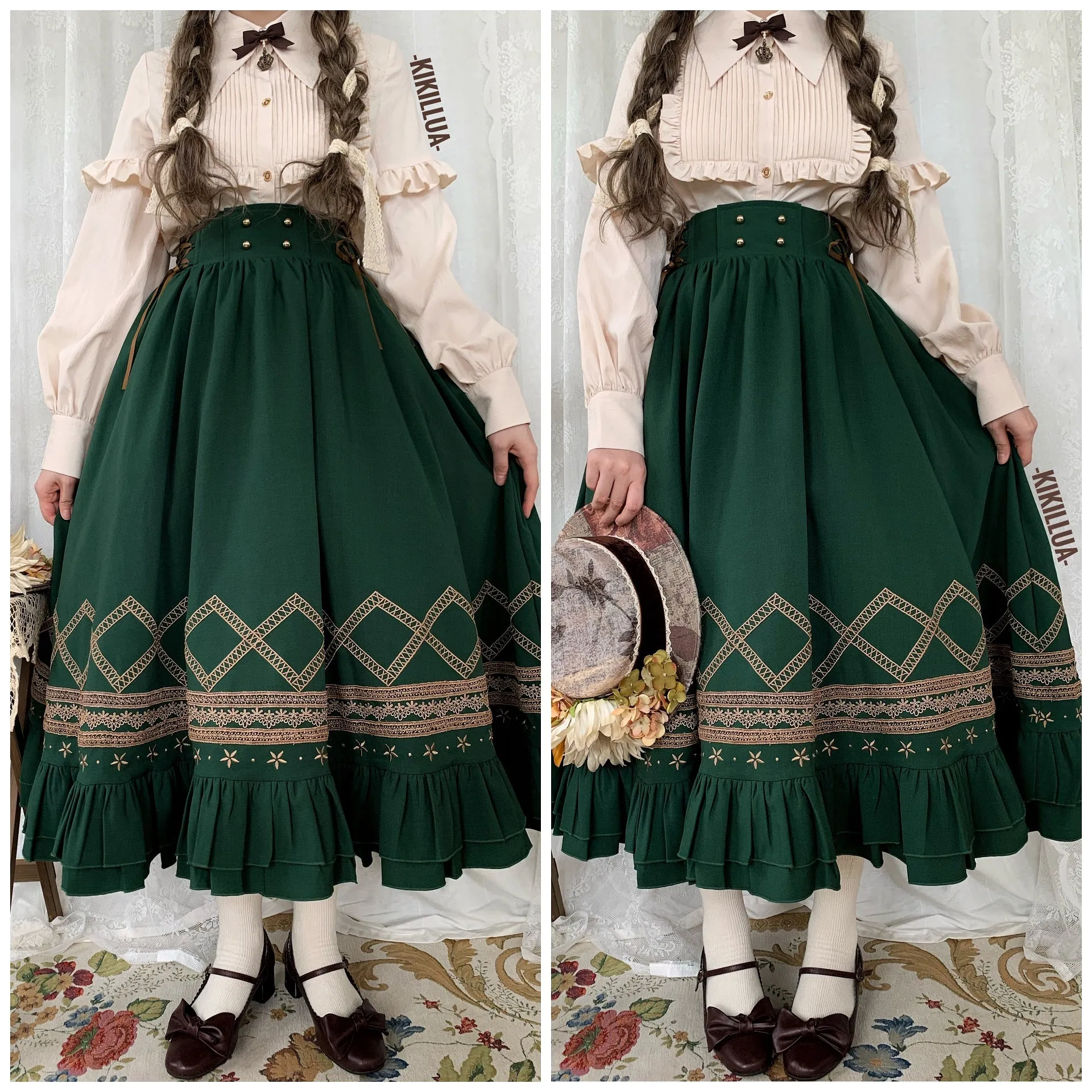 Yuan Su~Elegant Lolita Long Sleeve Blouse