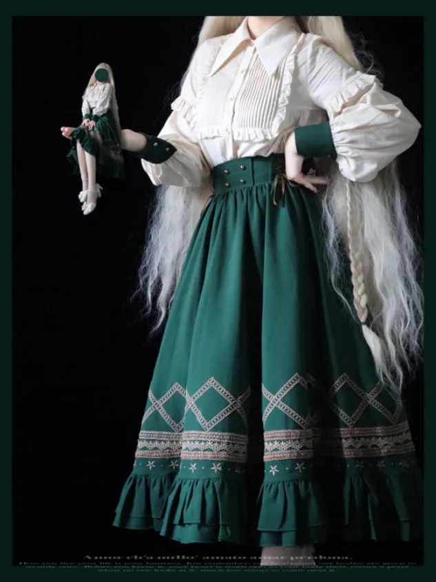 Yuan Su~Elegant Lolita Long Sleeve Blouse