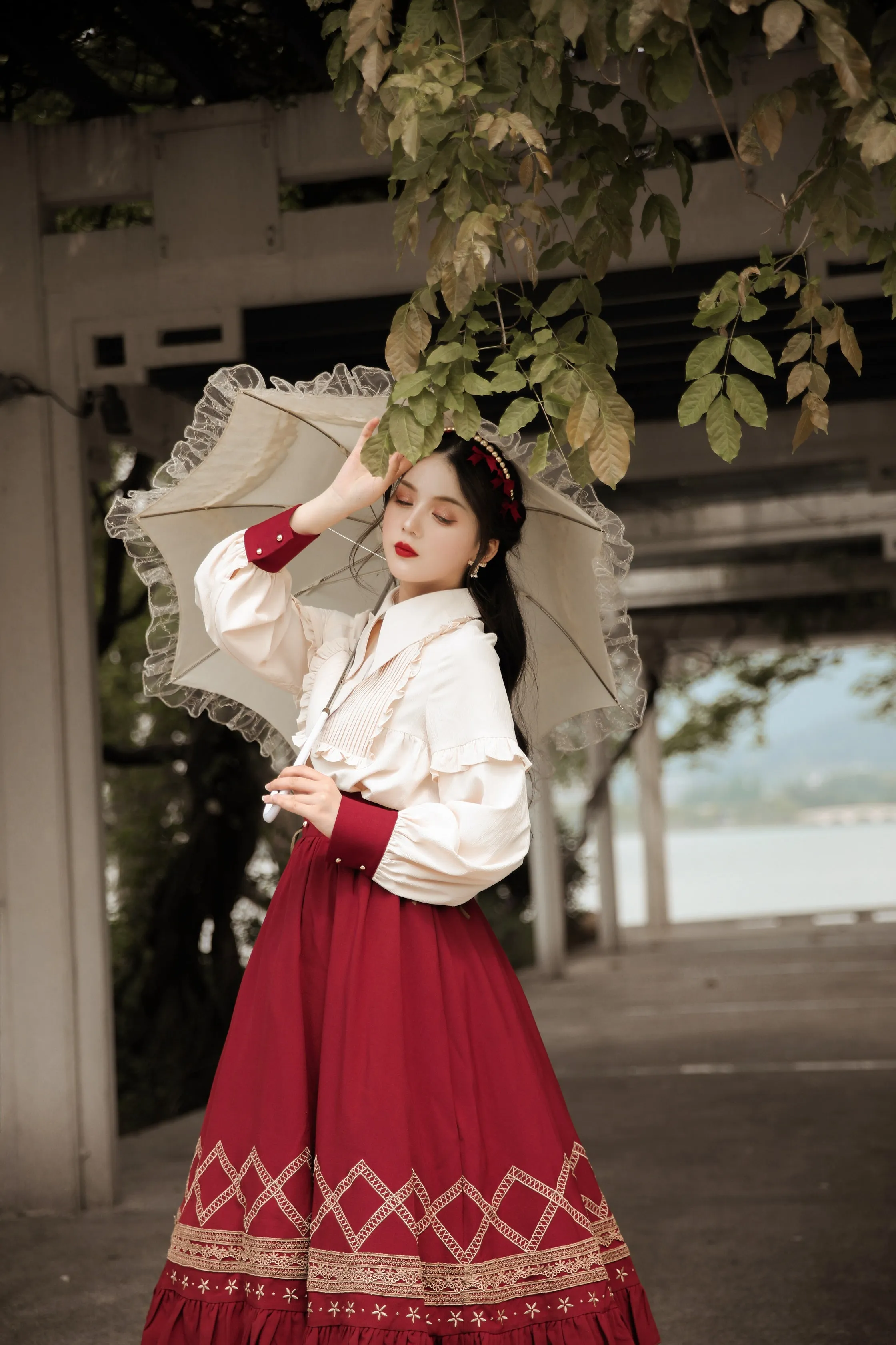 Yuan Su~Elegant Lolita Long Sleeve Blouse