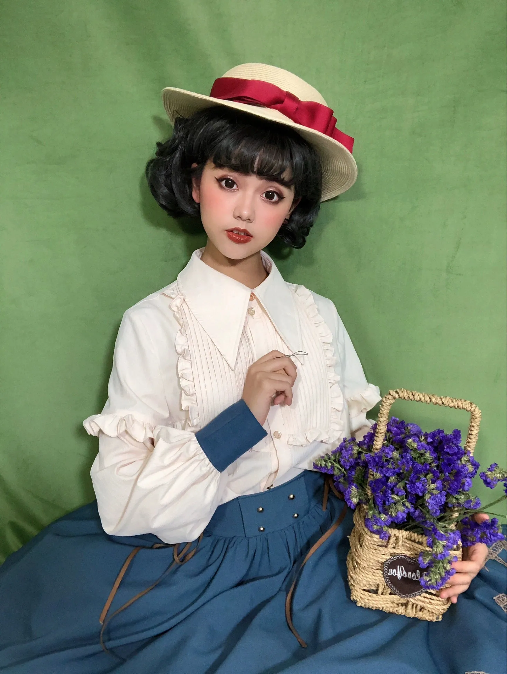 Yuan Su~Elegant Lolita Long Sleeve Blouse
