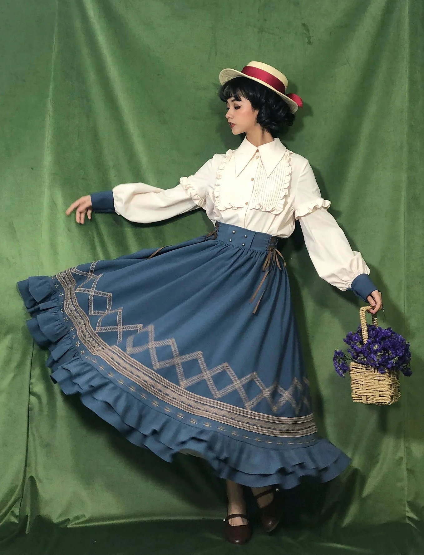 Yuan Su~Elegant Lolita Long Sleeve Blouse