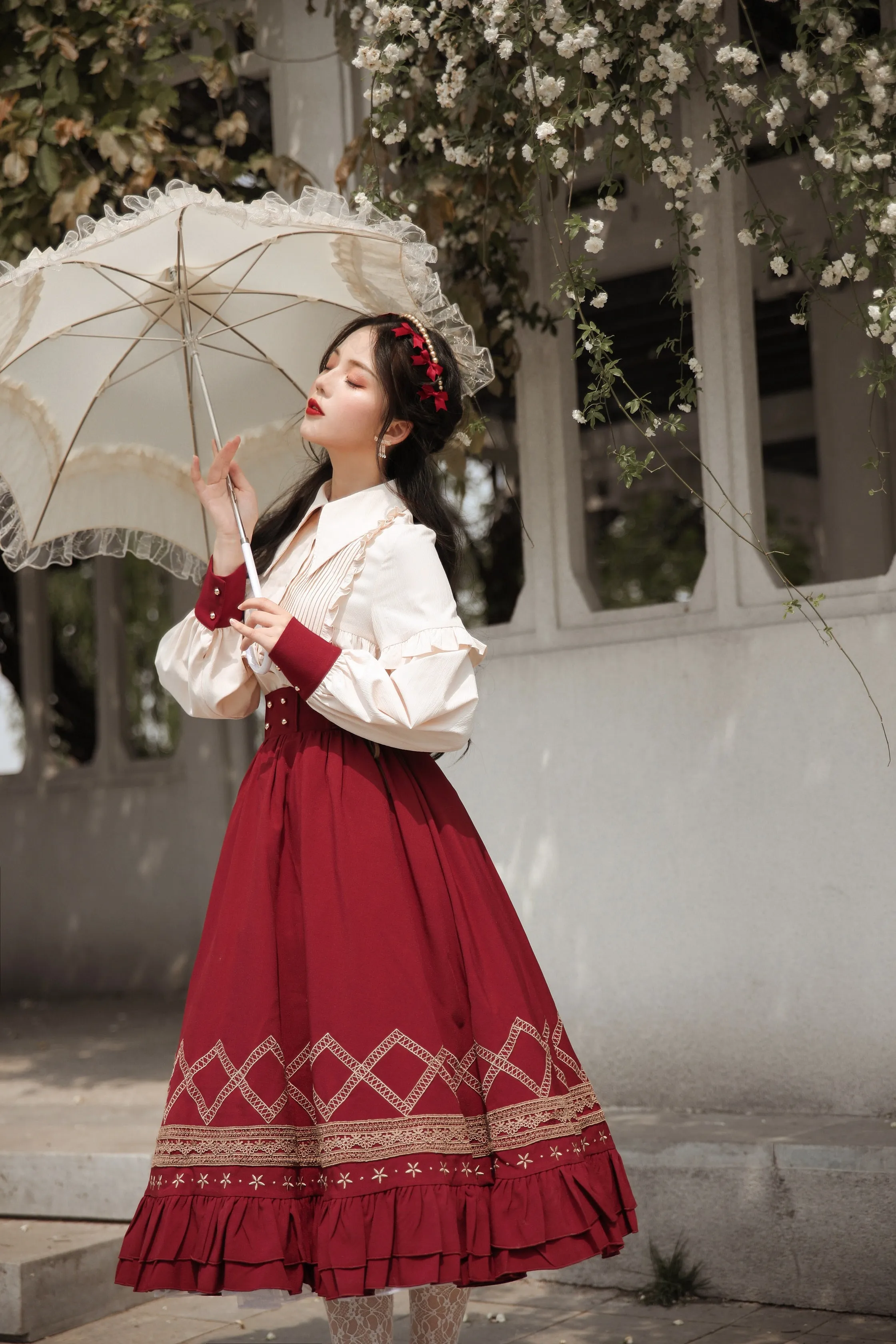 Yuan Su~Elegant Lolita Long Sleeve Blouse