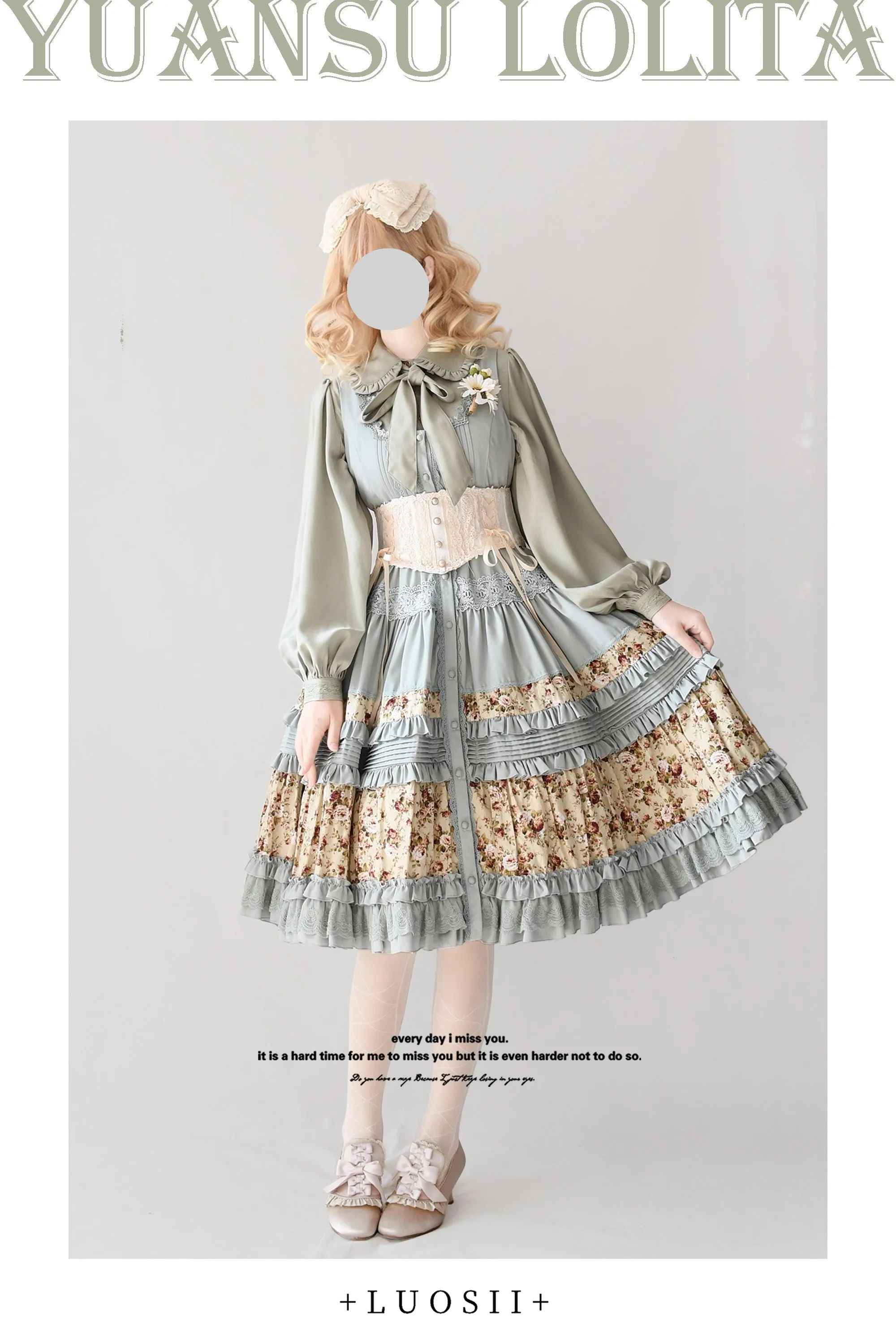 YuanSu~Mayer's Whisper~Vintage Large Sleeve Lolita Blouse