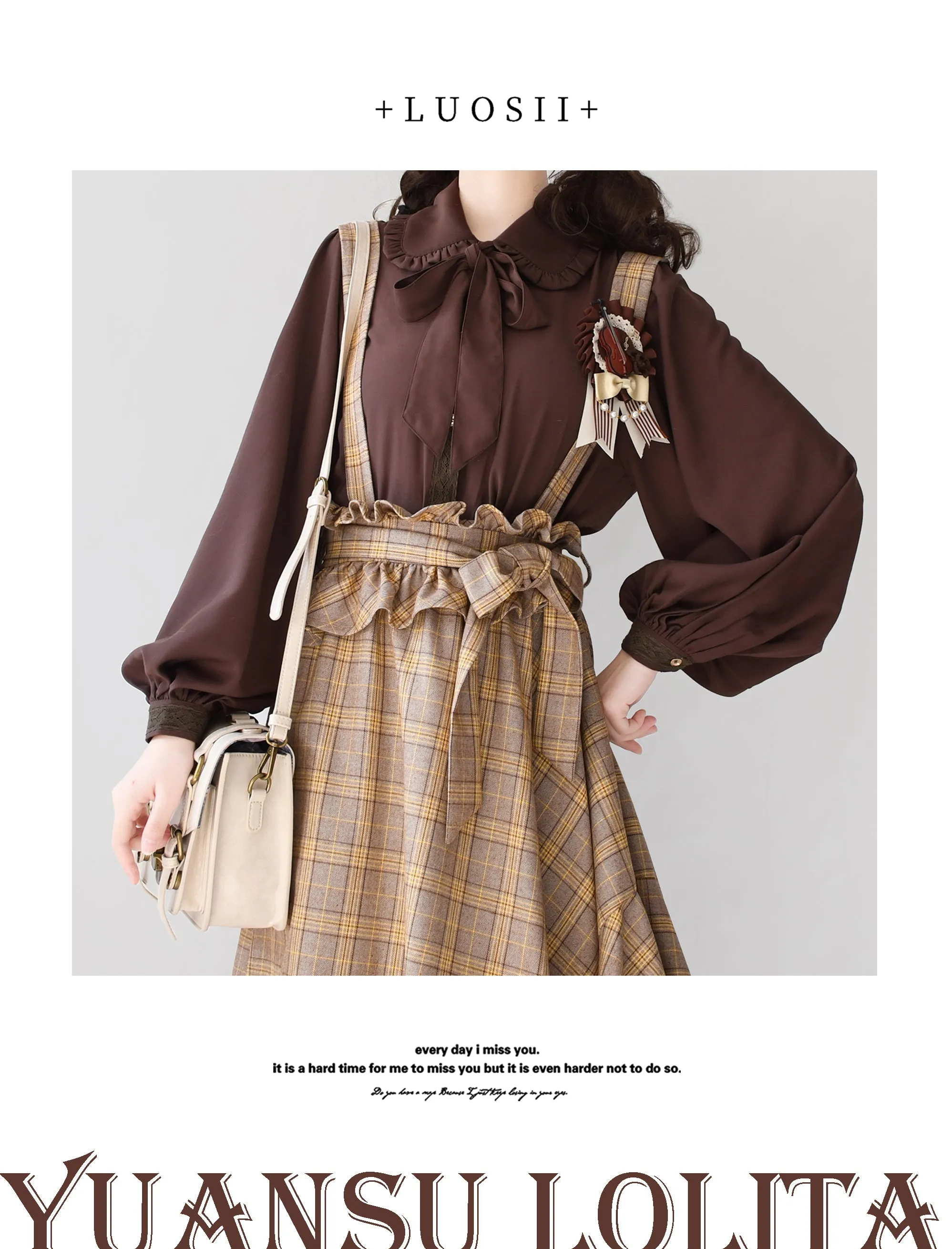 YuanSu~Mayer's Whisper~Vintage Large Sleeve Lolita Blouse