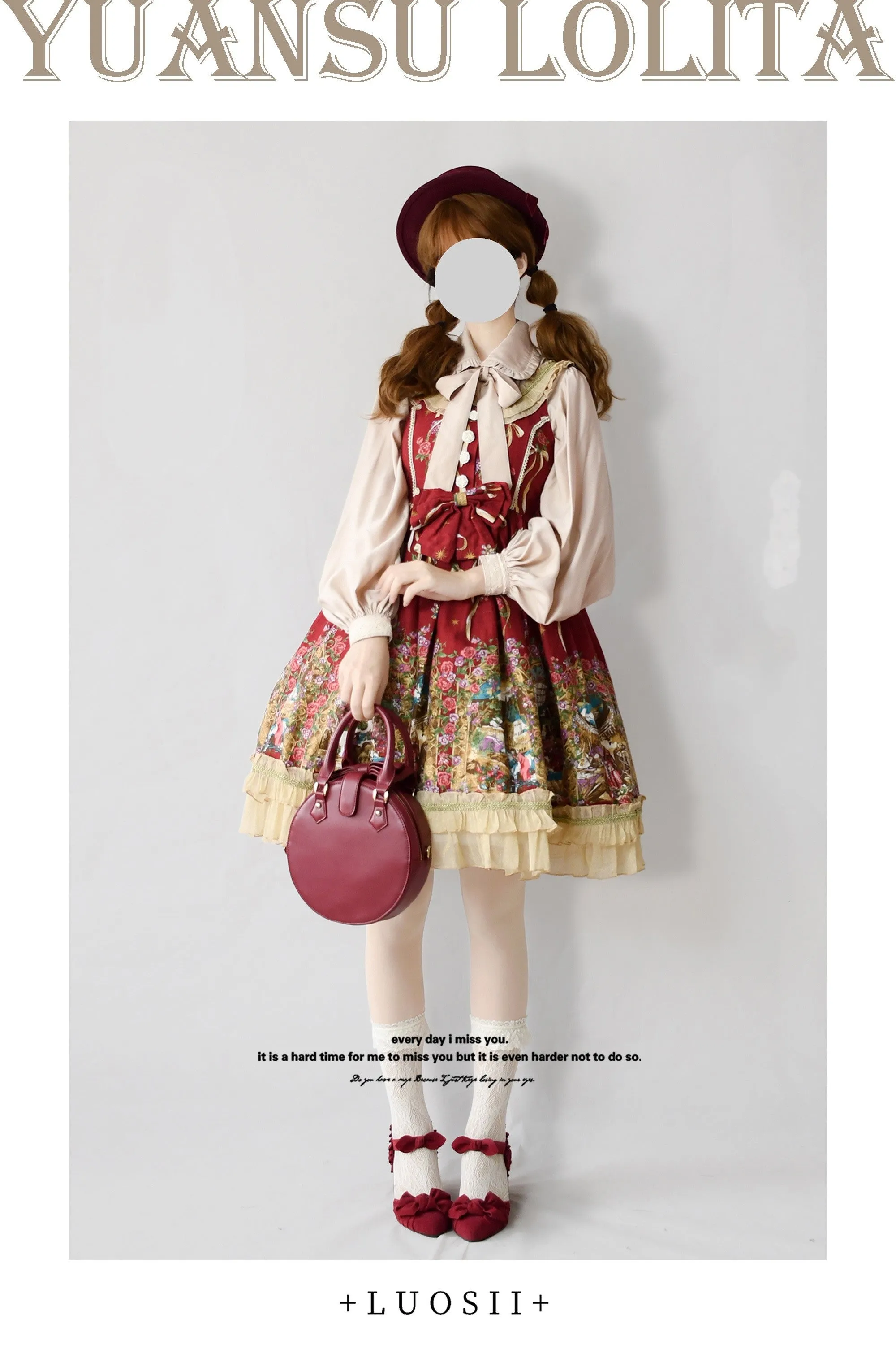 YuanSu~Mayer's Whisper~Vintage Large Sleeve Lolita Blouse
