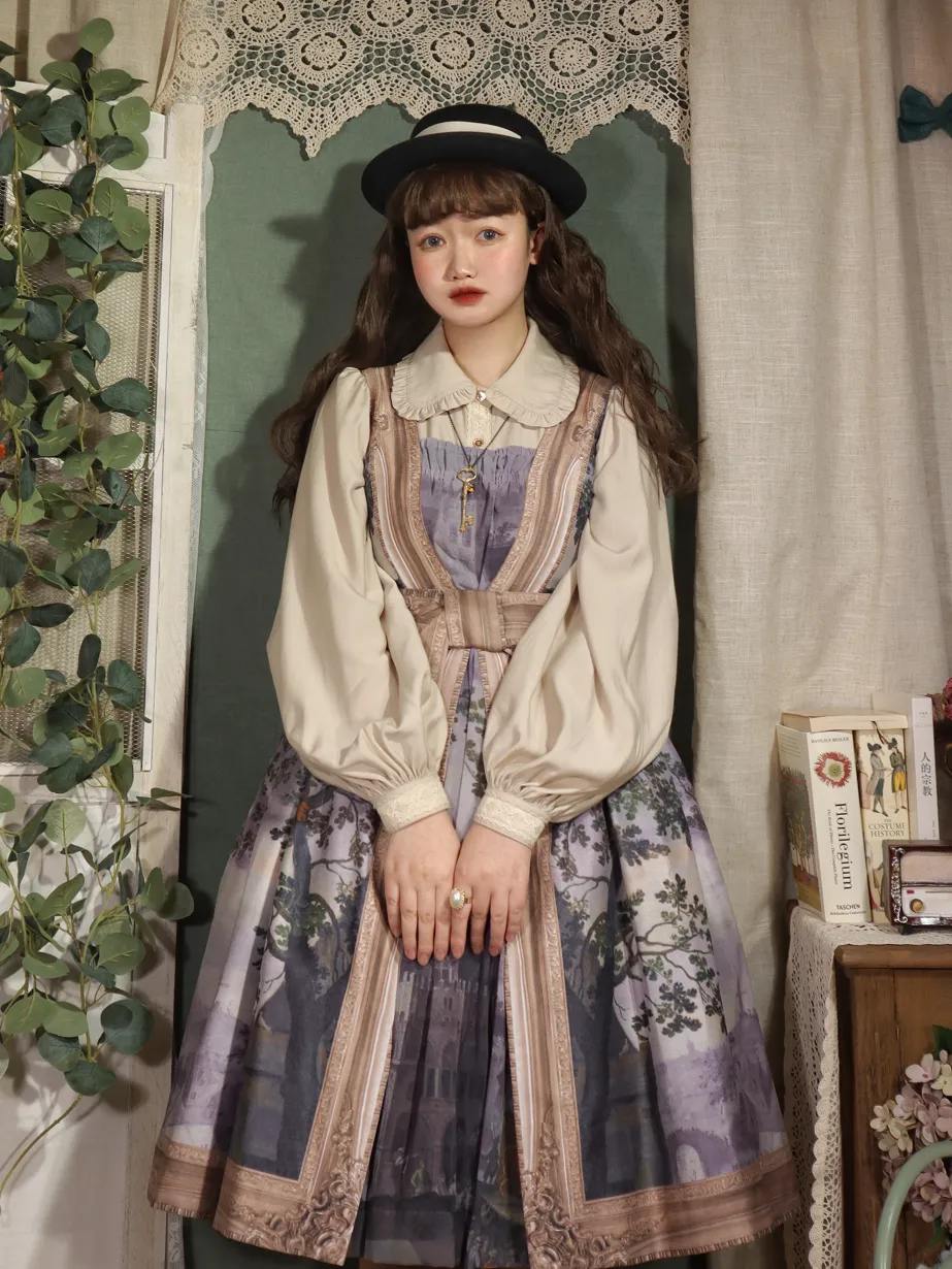 YuanSu~Mayer's Whisper~Vintage Large Sleeve Lolita Blouse