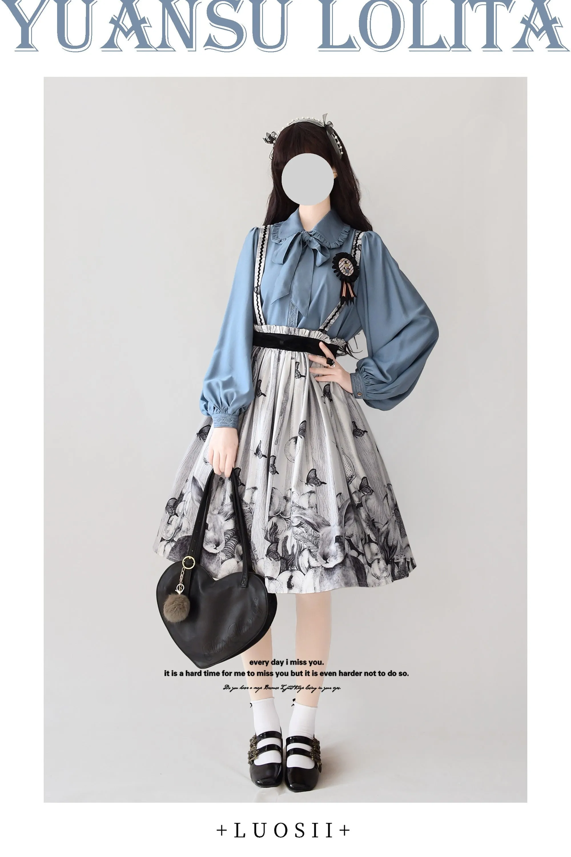 YuanSu~Mayer's Whisper~Vintage Large Sleeve Lolita Blouse
