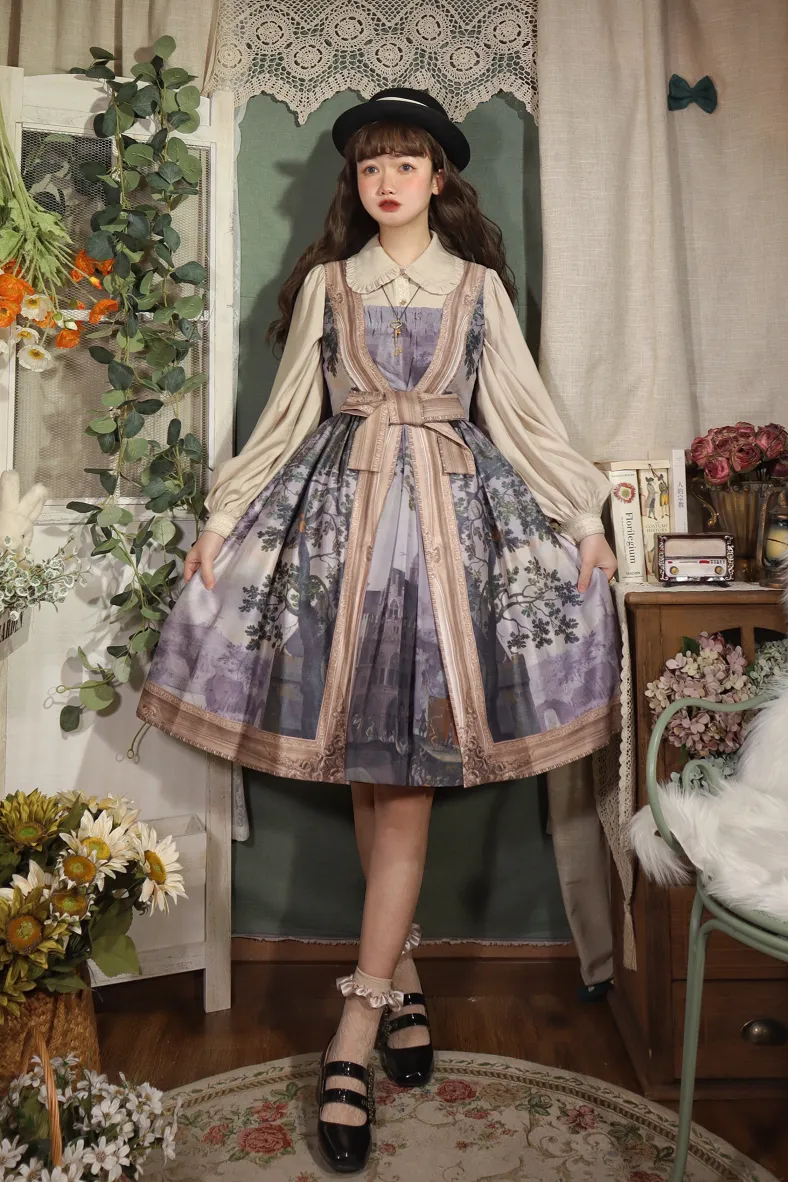 YuanSu~Mayer's Whisper~Vintage Large Sleeve Lolita Blouse