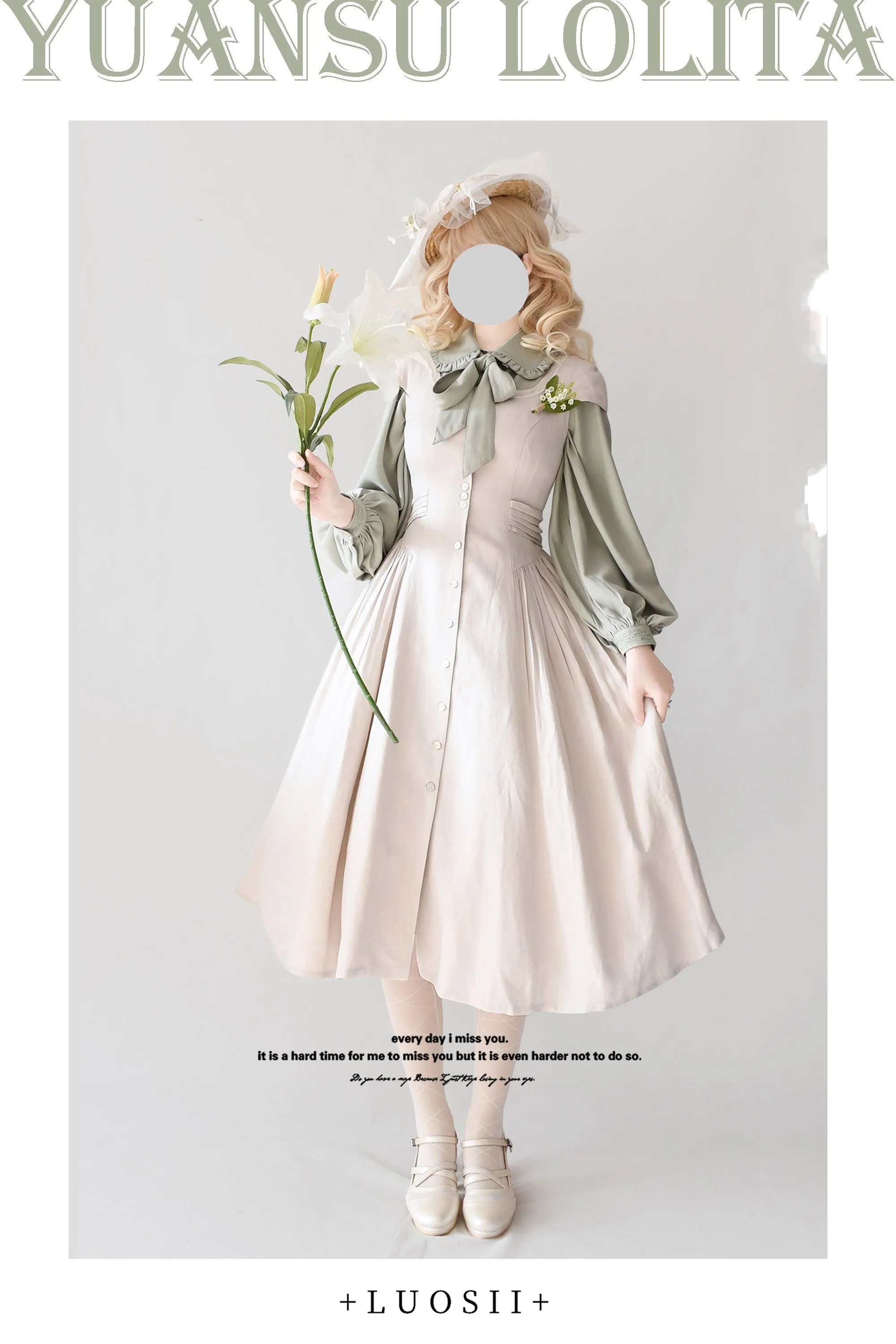 YuanSu~Mayer's Whisper~Vintage Large Sleeve Lolita Blouse