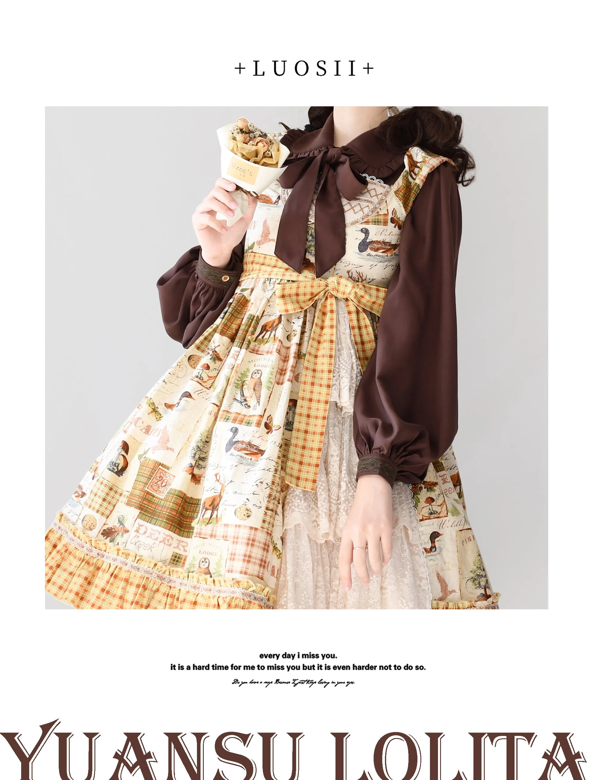 YuanSu~Mayer's Whisper~Vintage Large Sleeve Lolita Blouse
