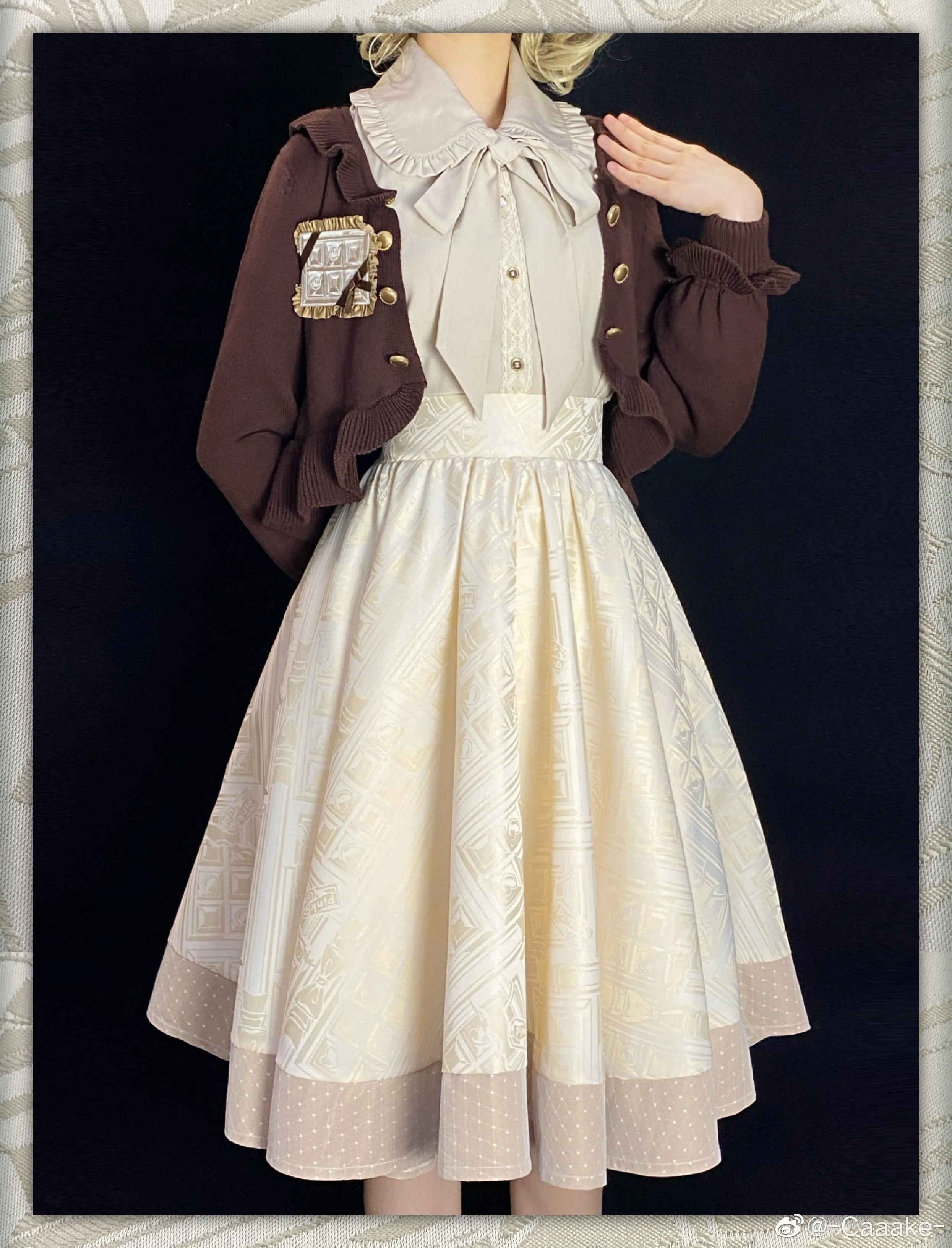 YuanSu~Mayer's Whisper~Vintage Large Sleeve Lolita Blouse